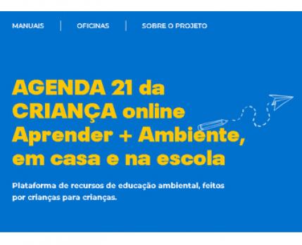 Site Agenda 21 da Criança online_Câmara Municipal de Almada