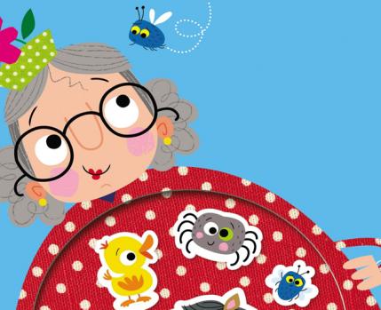 Era uma vez uma velhinha que engoliu uma mosca, de Pam Adams