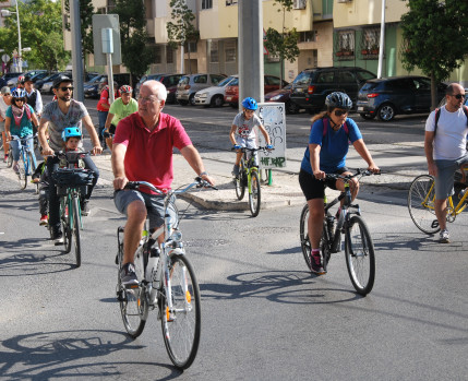 Aprender a andar de bicicleta na cidade