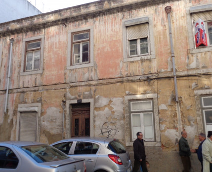 Rua União Piedense, 40 (antes das obras)