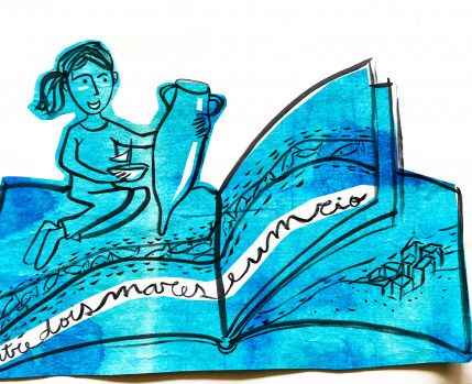 No livro quando o rio encontra os mares