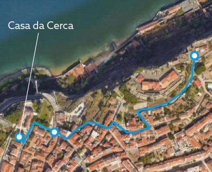 Percursos à volta da Casa da Cerca - terceiro percurso
