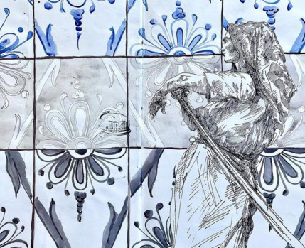 Desenho de azulejos