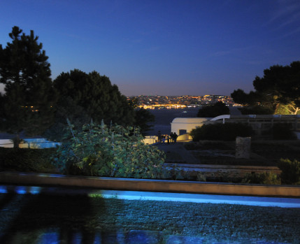 Jardim Botânico ao por do sol_foto de Anabela Luís
