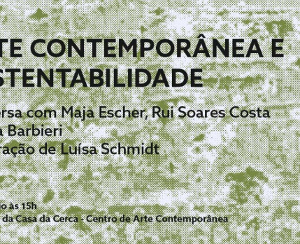Conversa sobre ARTE CONTEMPORÂNEA E SUSTENTABILIDADE