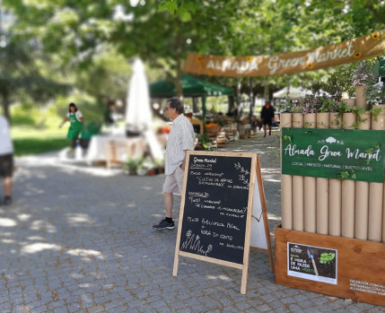 Almada, Parque da Paz, Green Market