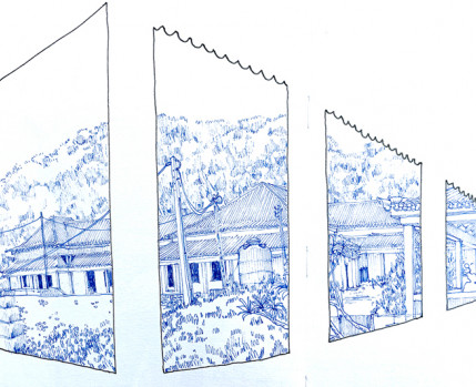 Desenho na Casa (desenho de Mário Linhares)
