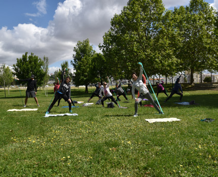 Almada em Forma, Parque da Paz, Pilates