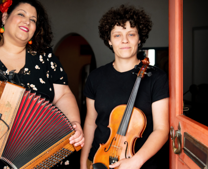 Celina da Piedade com Ana Santos