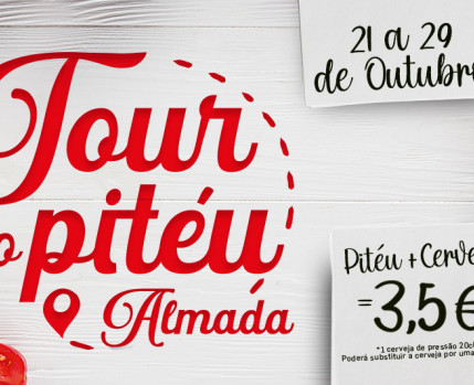Almada, Tour do Pitéu, Gastronomia, restaurantes