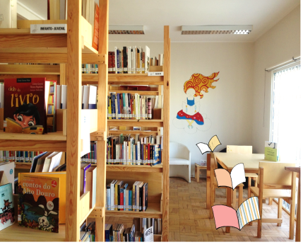 Espaço Cultural Trafaria, Biblioteca Trafaria