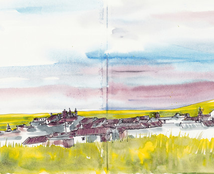 Alentejo - Desenho de Mário Linhares