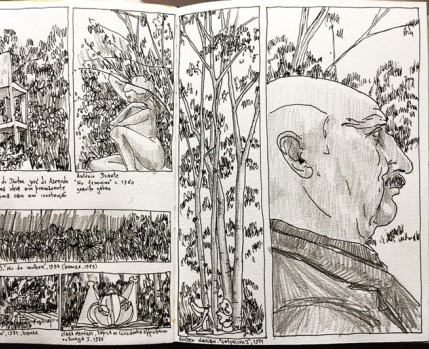 Desenho na Casa (desenho de Mário Linhares)