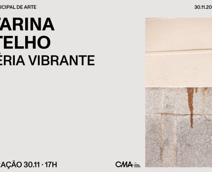 Imagem gráfica de convite de exposição