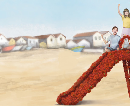 Num abril e fechar de olhos