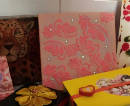 caixas decoradas com técnica do guardanapo