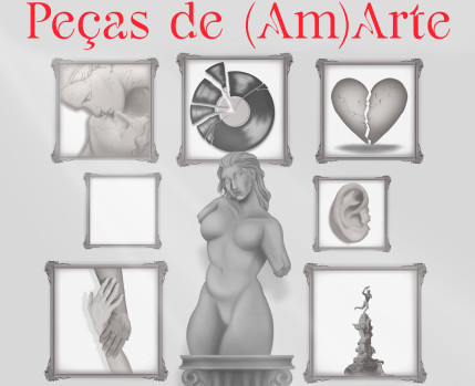 capa de álbum peças de (am)arte