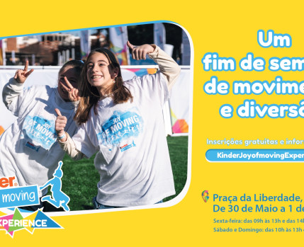 Kinder Joy of Moving - Comemorações do Dia Mundial da Criança