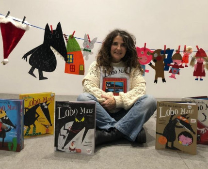 A visita do Lobo Mau  