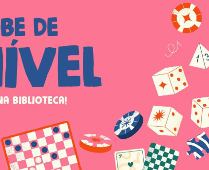 Sobe de nível – Joga na biblioteca!