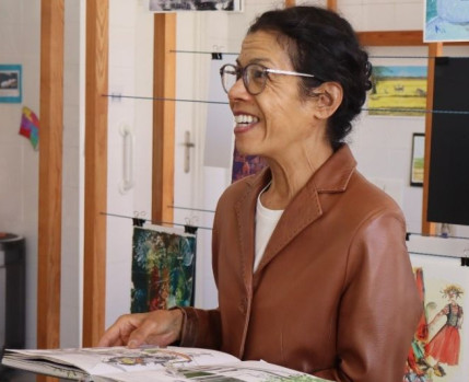 Vamos pintar com… Ângela Gouveia