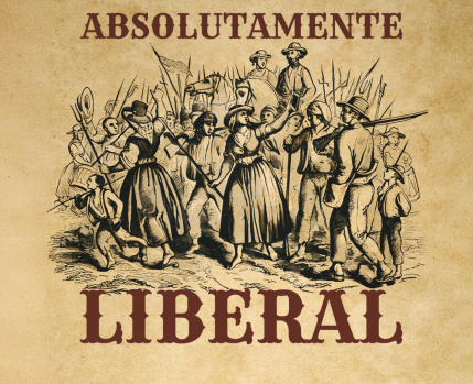 Imagem peça de teatro "Absolutamente Liberal"
