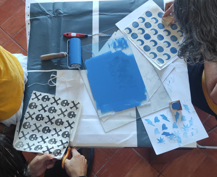 materiais de gravura