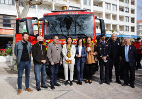 Almada, Bombeiros, Proteção Civil, Presidente CMA, Inês de Medeiros, Costa da Caparica, José Ricardo Martins
