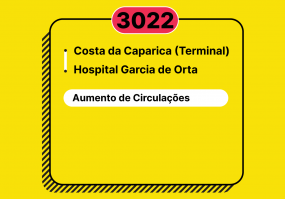 Carreira 3022 - 1 de agosto