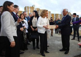 Lançamento da primeira pedra | Construção de mais de 150 habitações na Caparica