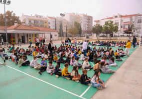 Exercício “A Terra Treme” na Escola Básica n.º 1 do Feijó 