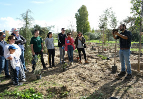 Parque Multiusos da Sobreda recebe 2.ª microfloresta do concelho 