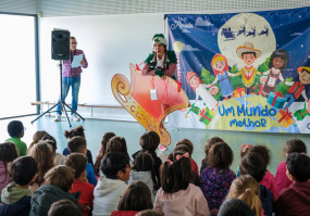 Festa de Natal já percorre as escolas do concelho