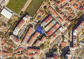 Rua Quinta da Horta | Rua Marquesa de Alorna - área de intervenção