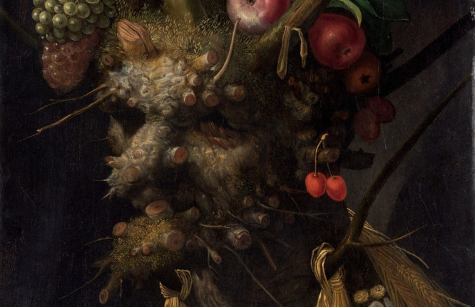 Exposição "Raposa" de André Romão - imagem divulgação de Giuseppe Arcimboldo