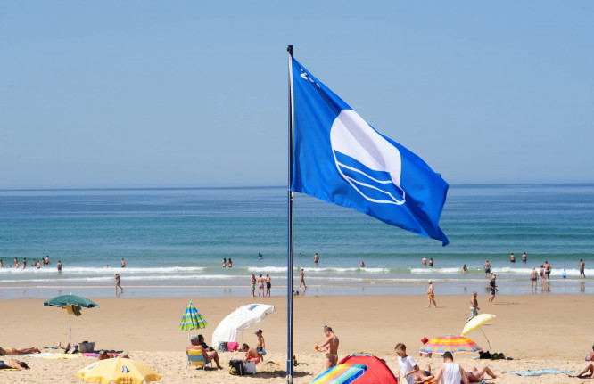 bandeira azul