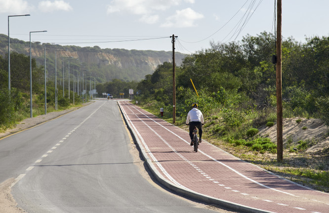 Ciclovia Costa da Caparica