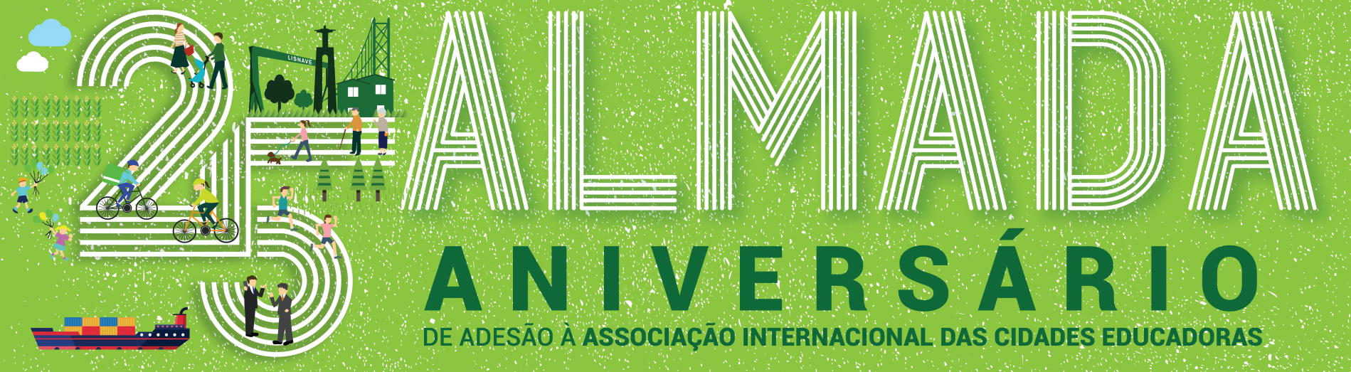 Banner 25º aniversário adesão AICE