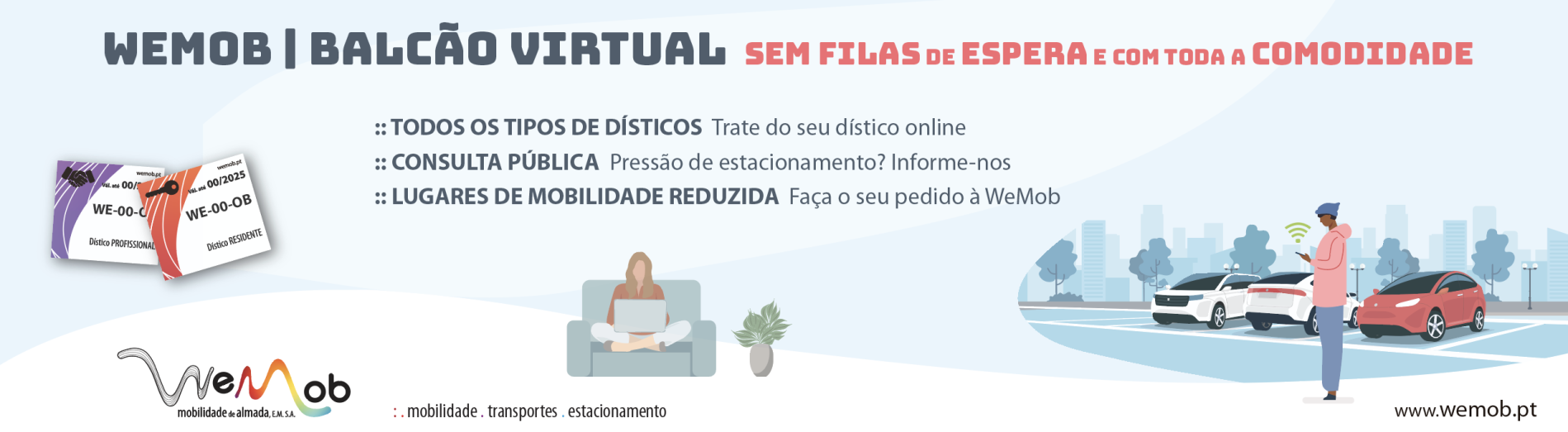 Wemob sem filas banner pag basica