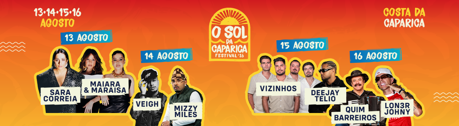 Sol da Caparica 2026 banner