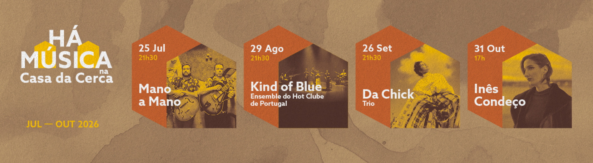 Programa HÁ MÚSICA NA CASA DA CERCA 2026