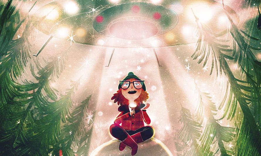 Luzes na Floresta, de David Litchfield