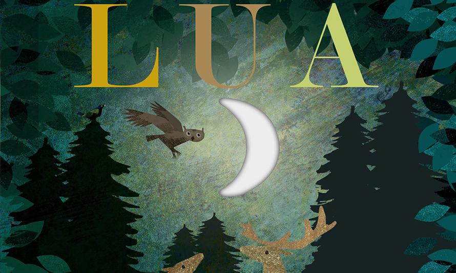 A Lua, de Britta Teckentrup