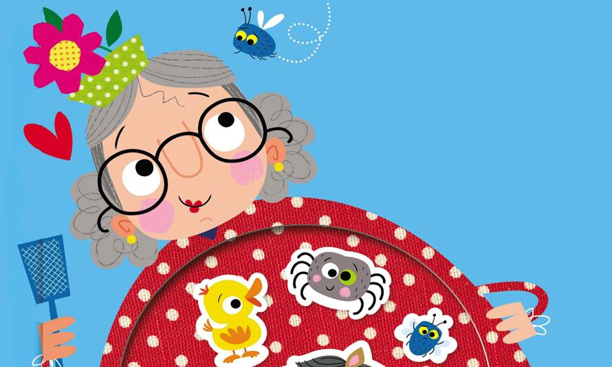 Era uma vez uma velhinha que engoliu uma mosca, de Pam Adams