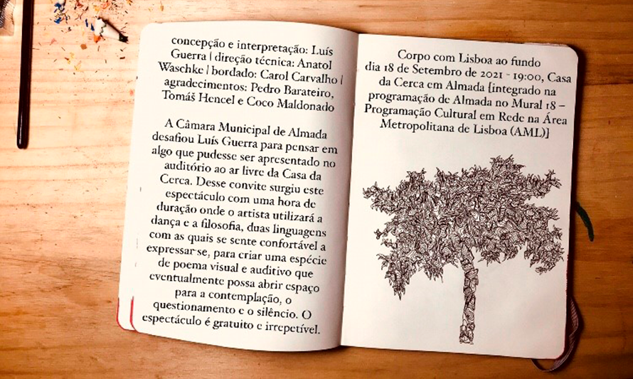 Corpo com Lisboa ao fundo - Luís Guerra