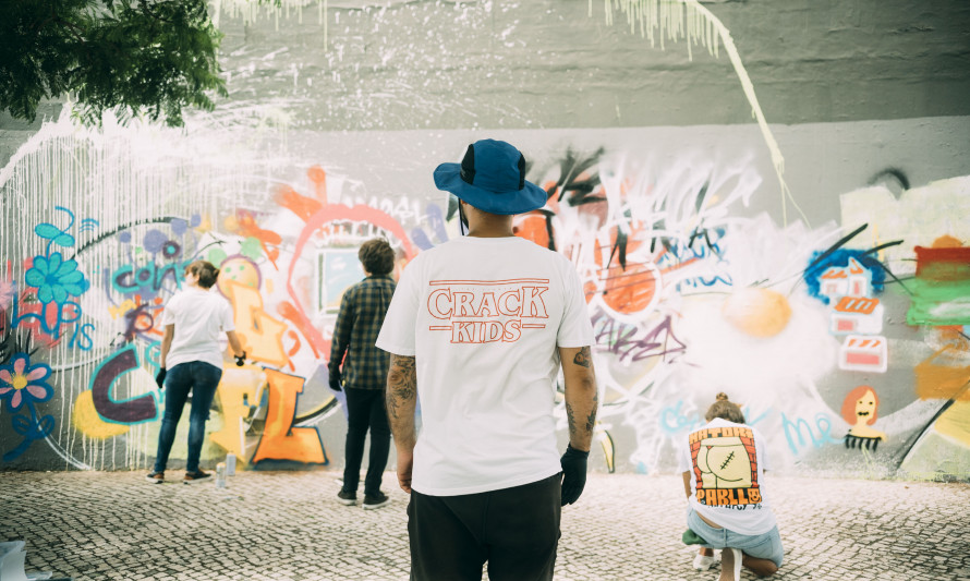 Crack Kids - Pintura de Graffiti