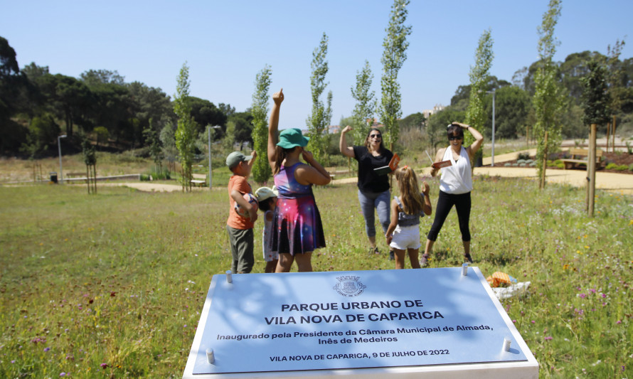 Almada, Parque Urbano, Vila Nova