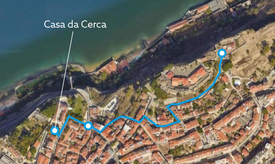 Percursos à volta da Casa da Cerca - terceiro percurso