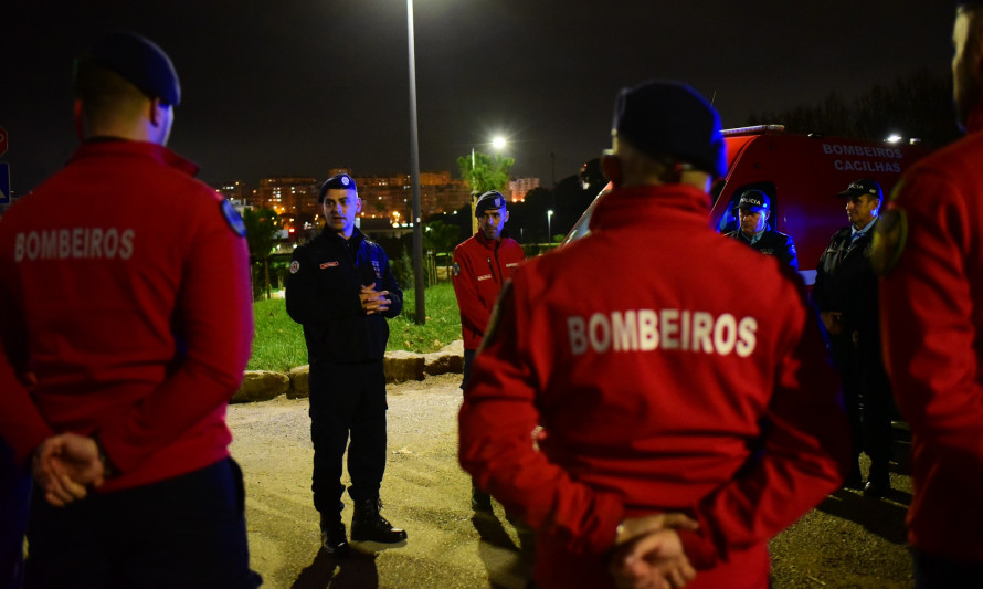 Almada, Proteção Civil, Bombeiros, Secretária de Estado, Dispositivo de Prevenção e Intervenção Rodoviária 