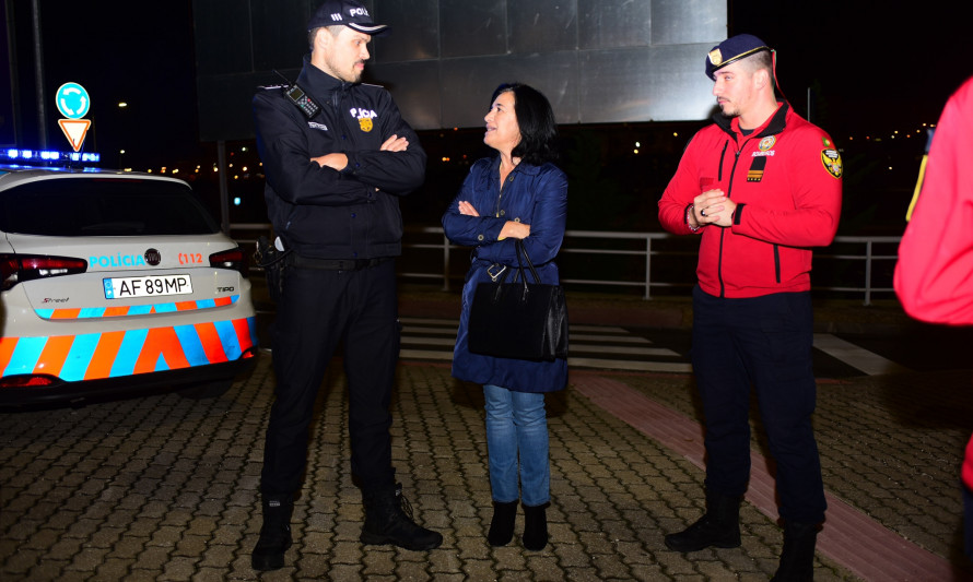 Almada, Proteção Civil, Bombeiros, Secretária de Estado, Dispositivo de Prevenção e Intervenção Rodoviária 